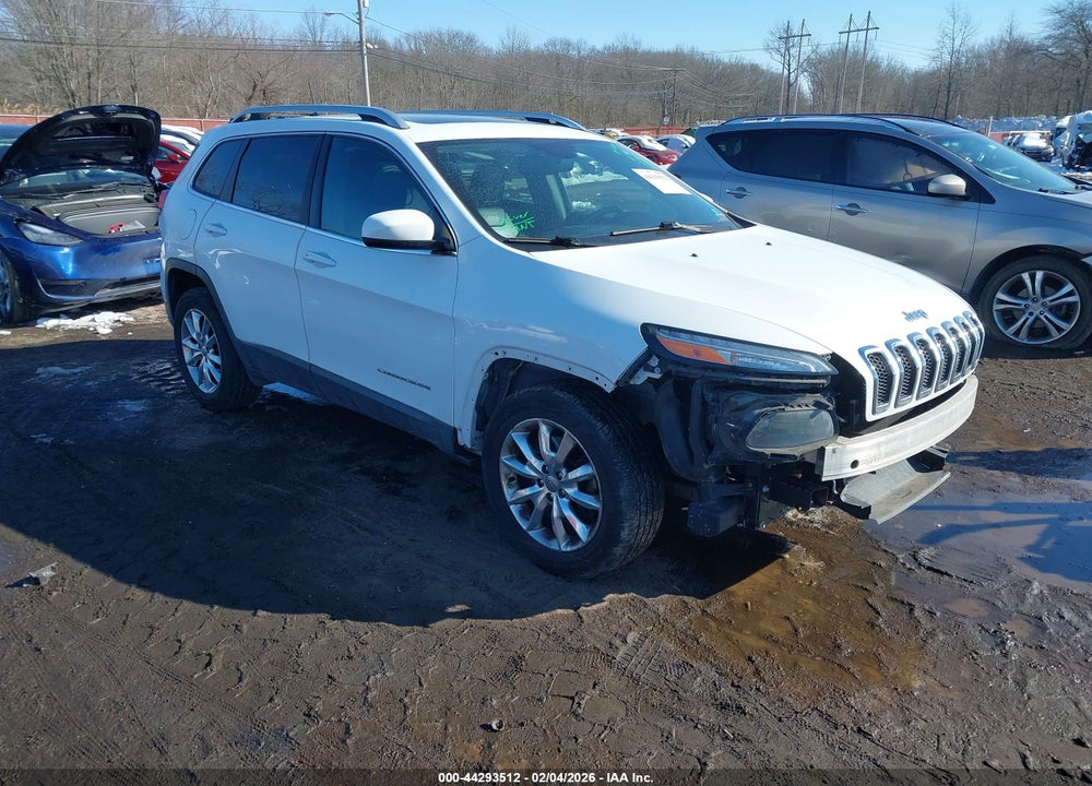 2016 JEEP CHEROKEE LIMITED VIN: 1C4PJMDS3GW278753