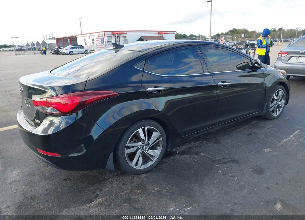 2016 HYUNDAI ELANTRA LIMITED VIN: 5NPDH4AE6GH688594