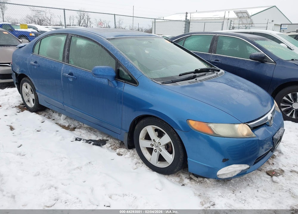 2006 HONDA CIVIC EX VIN: 1HGFA168X6L133884