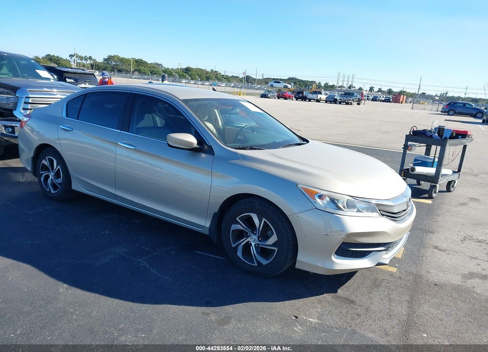 2017 HONDA ACCORD LX VIN: 1HGCR2F33HA180999