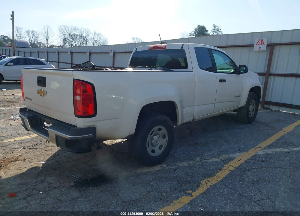 2017 CHEVROLET COLORADO WT VIN: 1GCHSBEA4H1271787