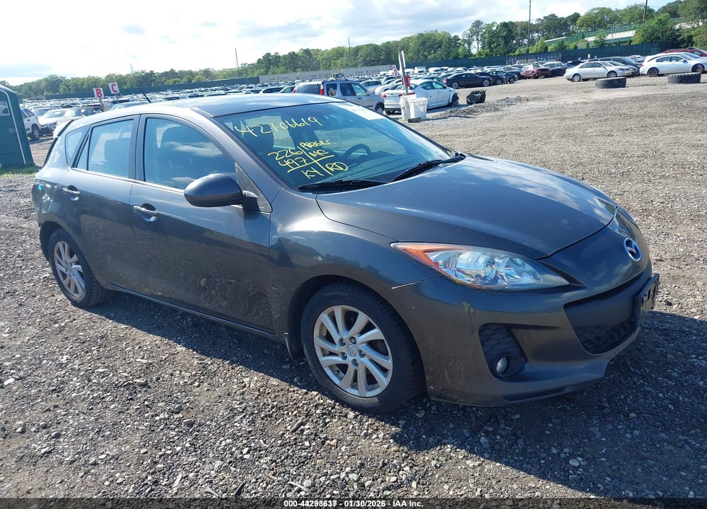 2012 MAZDA 3 I GRAND TOURING VIN: JM1BL1M88C1613701