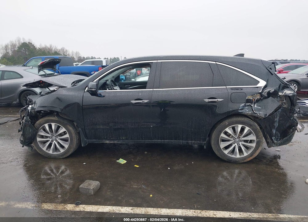 2014 ACURA MDX TECHNOLOGY PACKAGE VIN: 5FRYD3H45EB014077