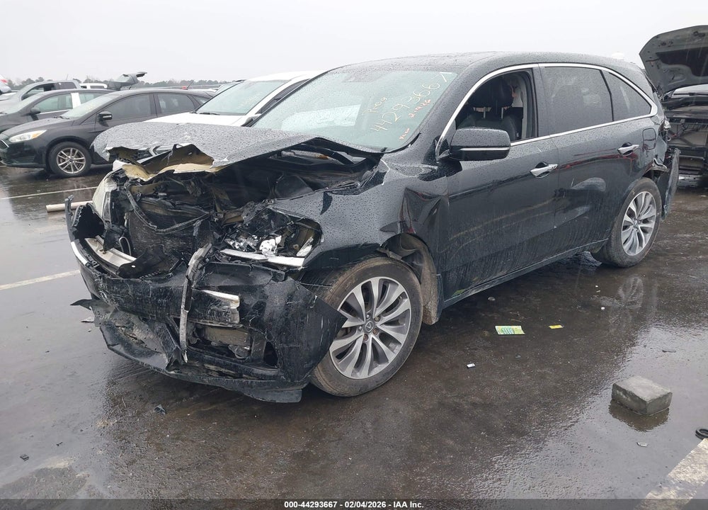 2014 ACURA MDX TECHNOLOGY PACKAGE VIN: 5FRYD3H45EB014077