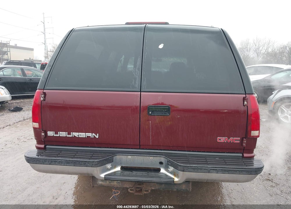 1999 GMC SUBURBAN 1500 SLT CMI VIN: 3GKFK16R0XG552544