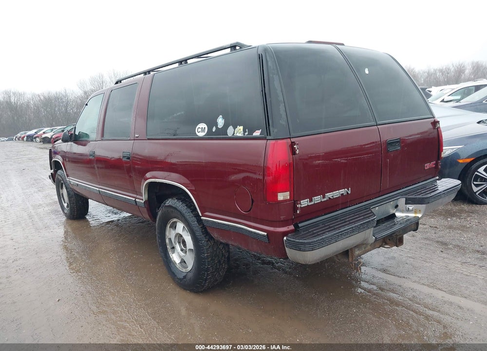 1999 GMC SUBURBAN 1500 SLT CMI VIN: 3GKFK16R0XG552544