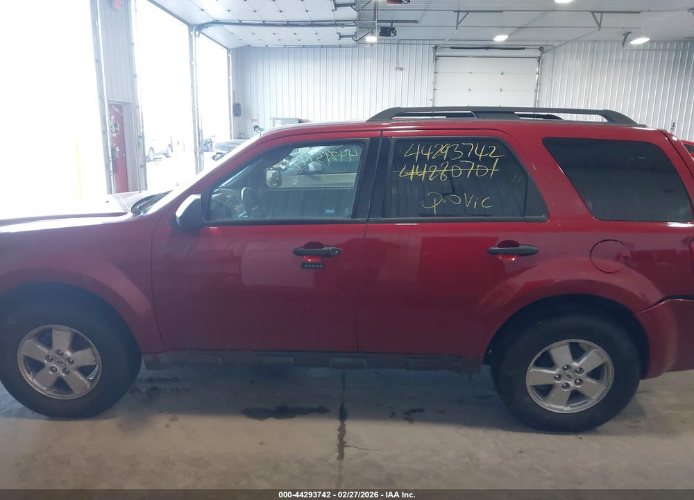 2010 FORD ESCAPE XLT VIN: 1FMCU0DG4AKB07322