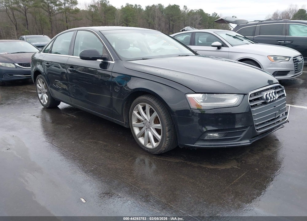 2013 AUDI A4 2.0T PREMIUM VIN: WAUBFAFL4DN048931