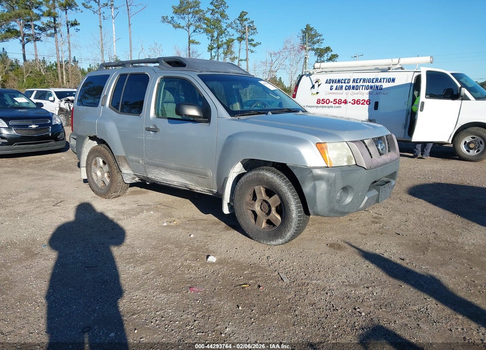 2005 NISSAN XTERRA S VIN: 5N1AN08U05C614447