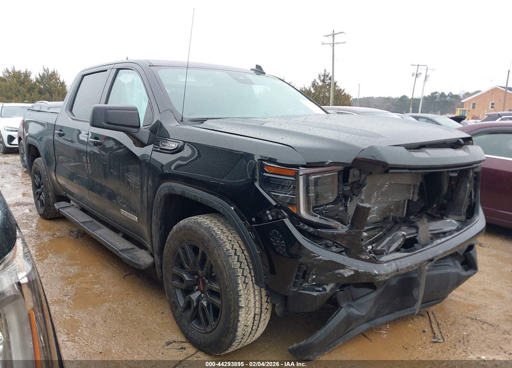 2024 GMC SIERRA 1500 4WD  SHORT BOX ELEVATION WITH 3SB VIN: 3GTUUCED0RG304053