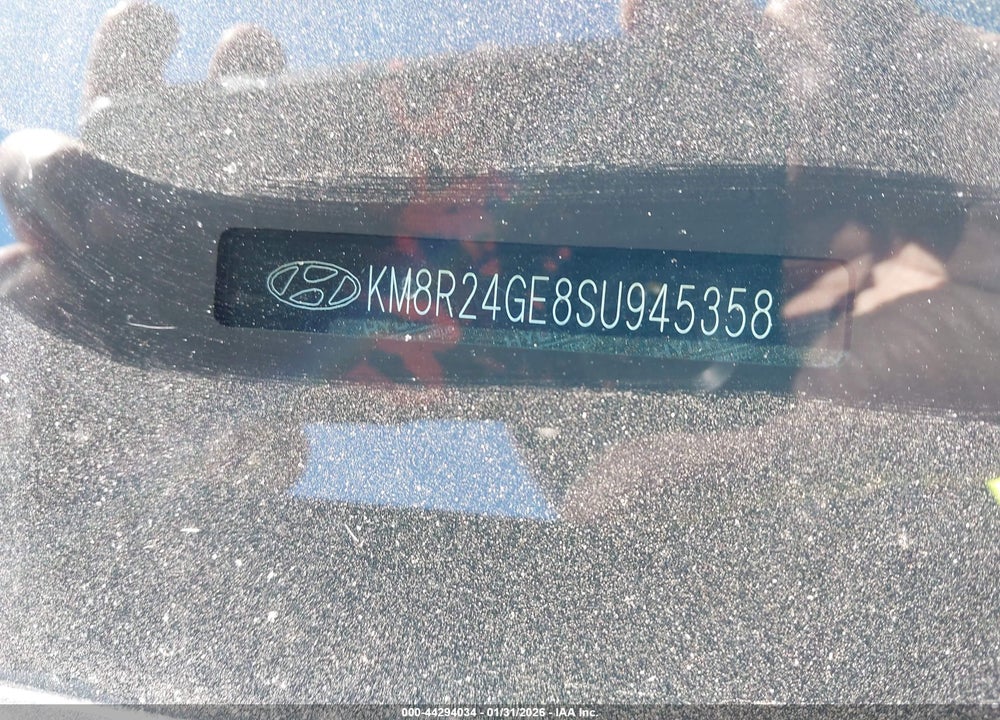 2025 HYUNDAI PALISADE SEL VIN: KM8R24GE8SU945358