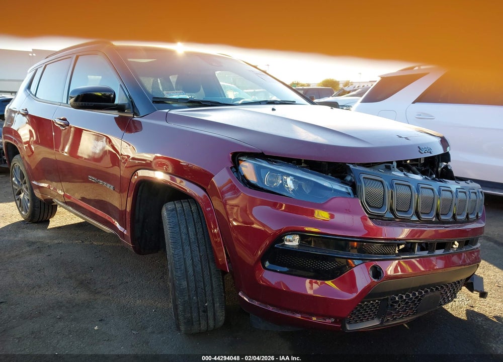 2022 JEEP COMPASS HIGH ALTITUDE 4X4 VIN: 3C4NJDCB5NT211647