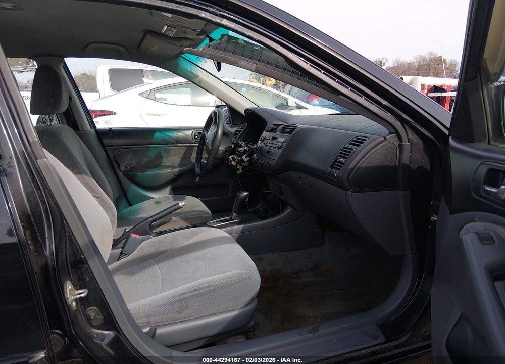 2002 HONDA CIVIC LX VIN: 2HGES16512H574275
