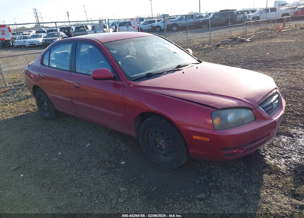 2005 HYUNDAI ELANTRA GLS/GT VIN: KMHDN46D95U030372