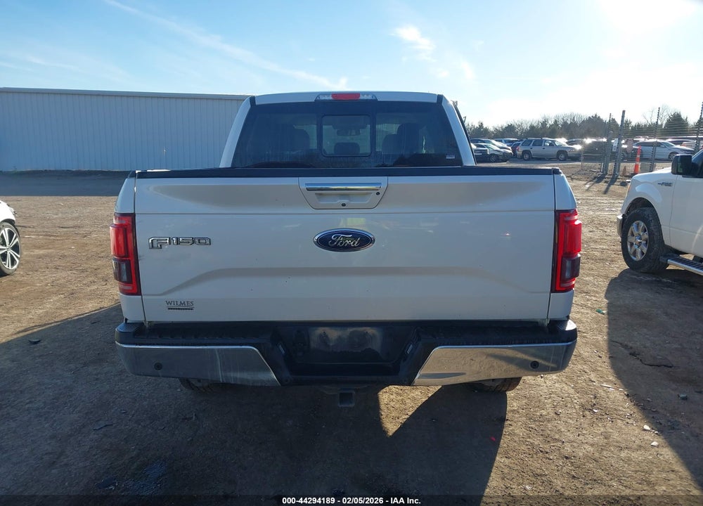 2017 FORD F-150 LARIAT VIN: 1FTEW1EF0HFA10009