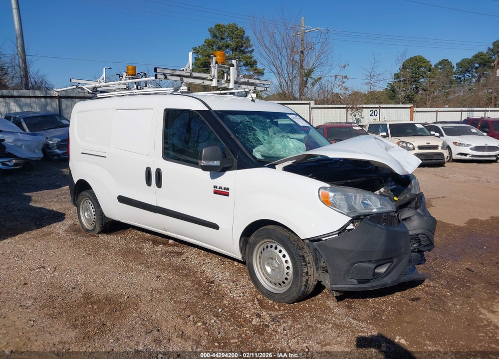 2021 RAM PROMASTER CITY TRADESMAN VIN: ZFBHRFAB8M6T88385
