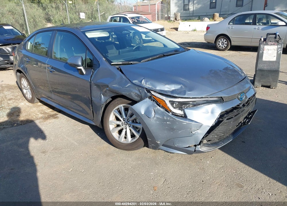 2024 TOYOTA COROLLA HYBRID LE VIN: JTDBCMFE0R3063010