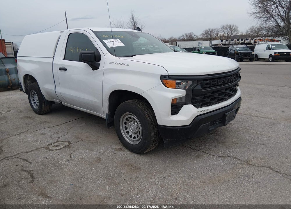 2023 CHEVROLET SILVERADO 1500 2WD  STANDARD BED WT VIN: 3GCNAAEK2PG347810