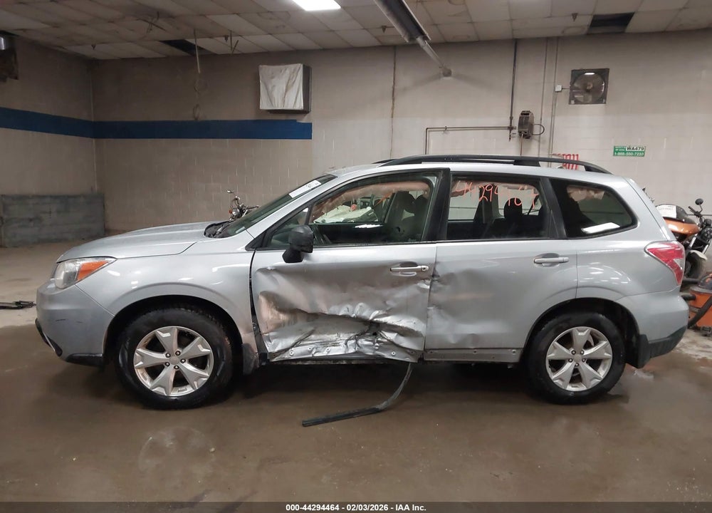 2015 SUBARU FORESTER 2.5I VIN: JF2SJABC3FH839610