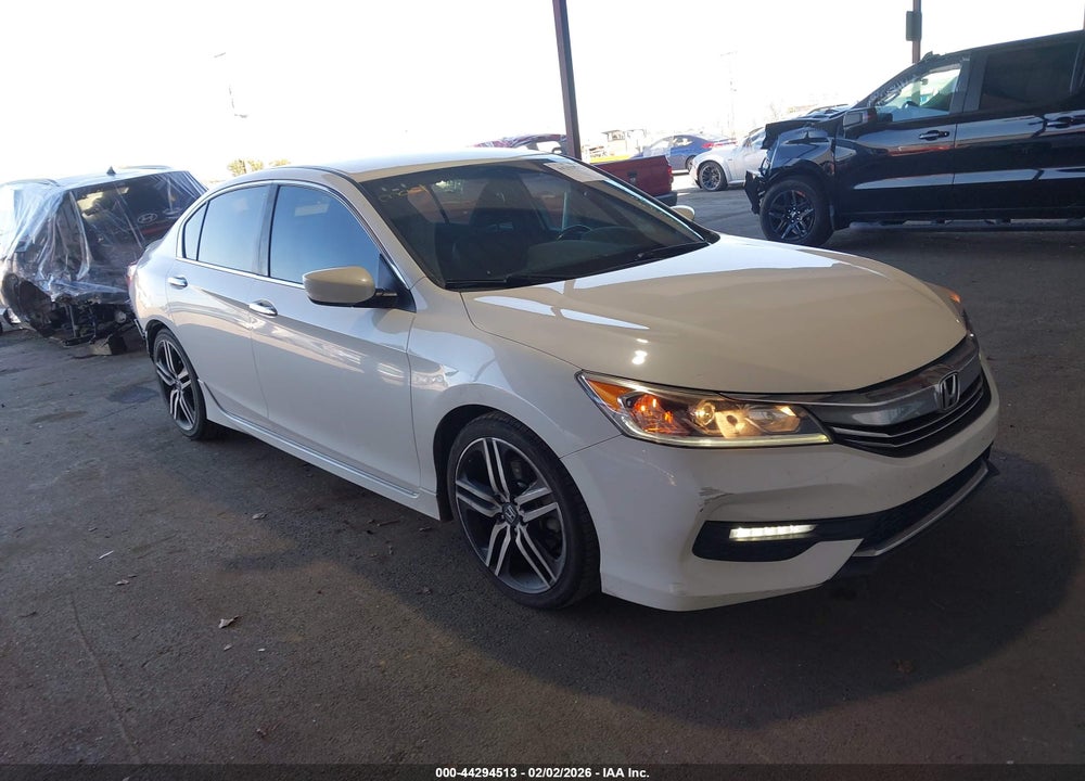 2016 HONDA ACCORD SPORT VIN: 1HGCR2F5XGA120430