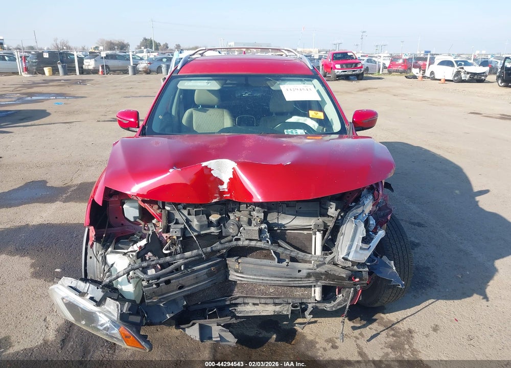2017 NISSAN ROGUE SV VIN: JN8AT2MT8HW398244