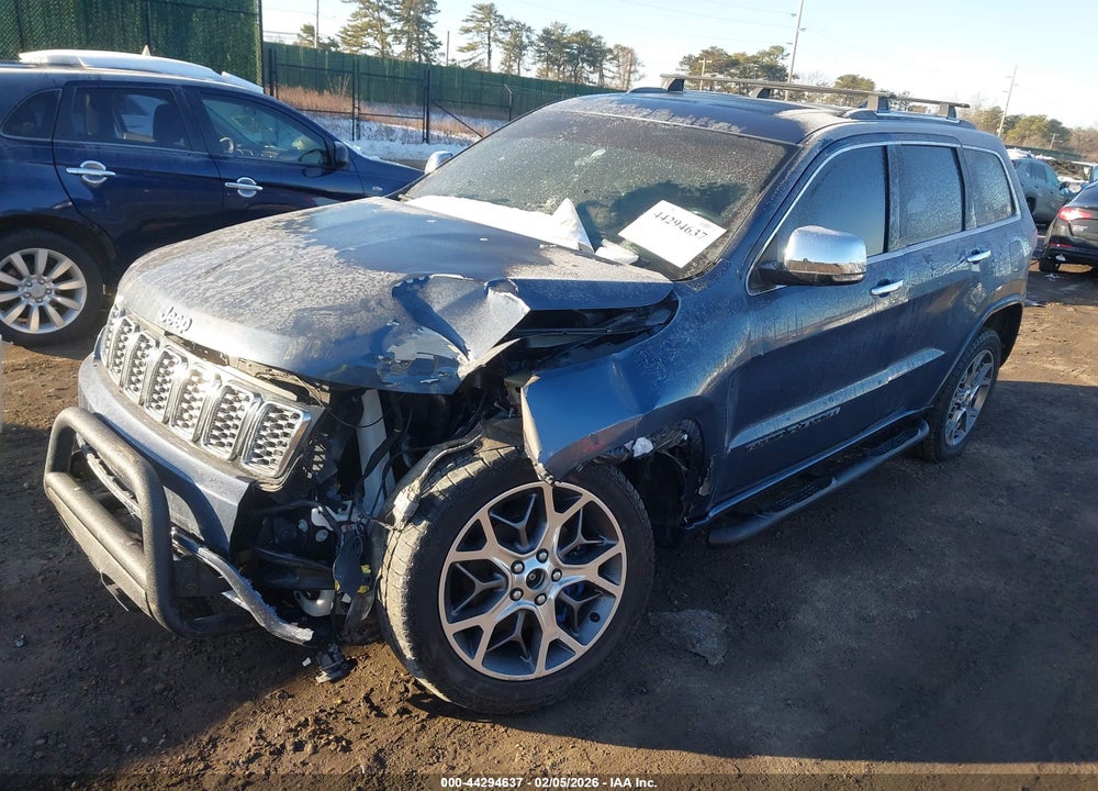 2021 JEEP GRAND CHEROKEE OVERLAND 4X4 VIN: 1C4RJFCG7MC583669