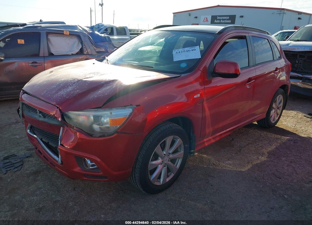 2012 MITSUBISHI OUTLANDER SPORT SE VIN: JA4AP4AU7CZ001097