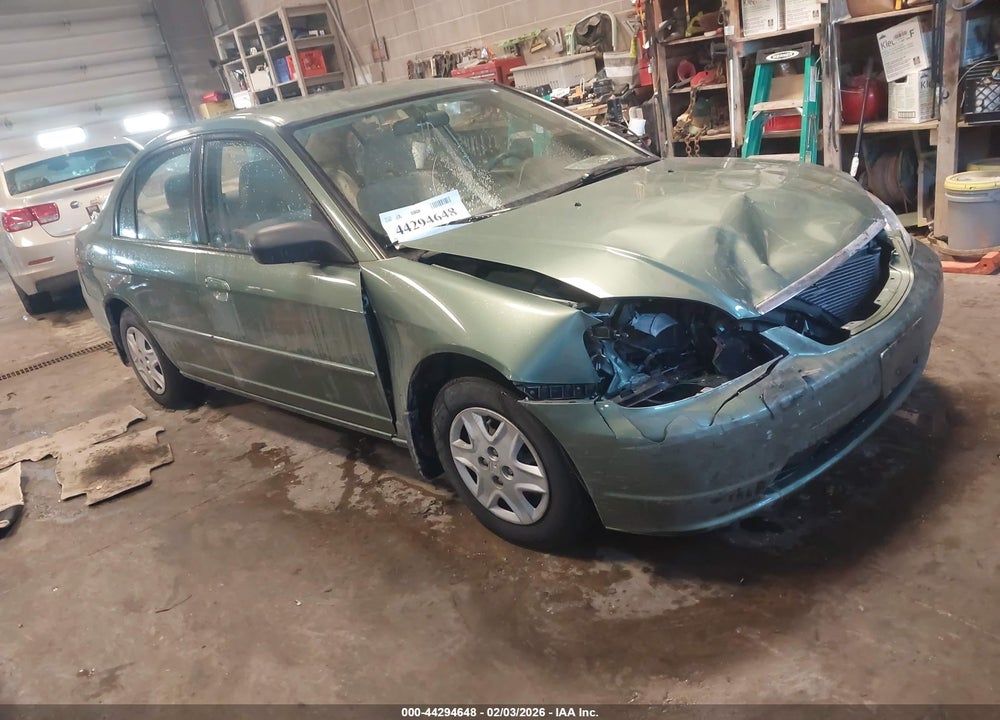 2003 HONDA CIVIC LX VIN: JHMES16553S003069