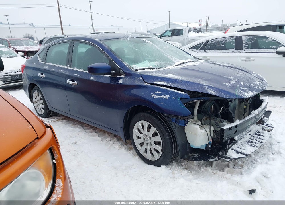 2018 NISSAN SENTRA S VIN: 3N1AB7AP0JY331500