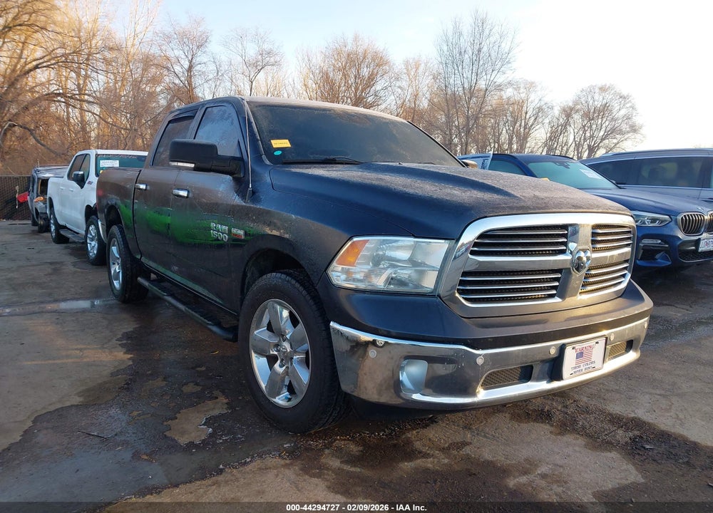 2016 RAM 1500 BIG HORN VIN: 1C6RR7LT6GS223158