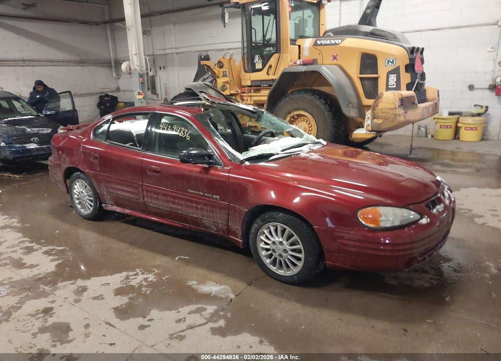 2001 PONTIAC GRAND AM SE1 VIN: 1G2NF52T41M568727