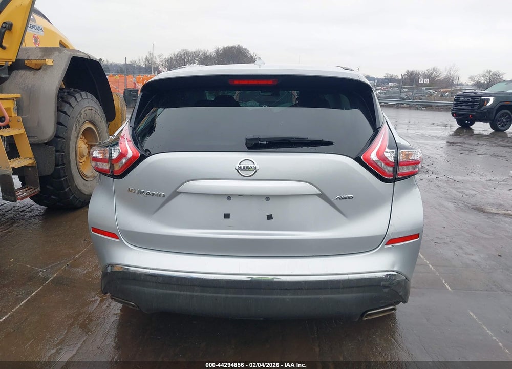 2016 NISSAN MURANO VIN: 5N1AZ2MH1GN135518