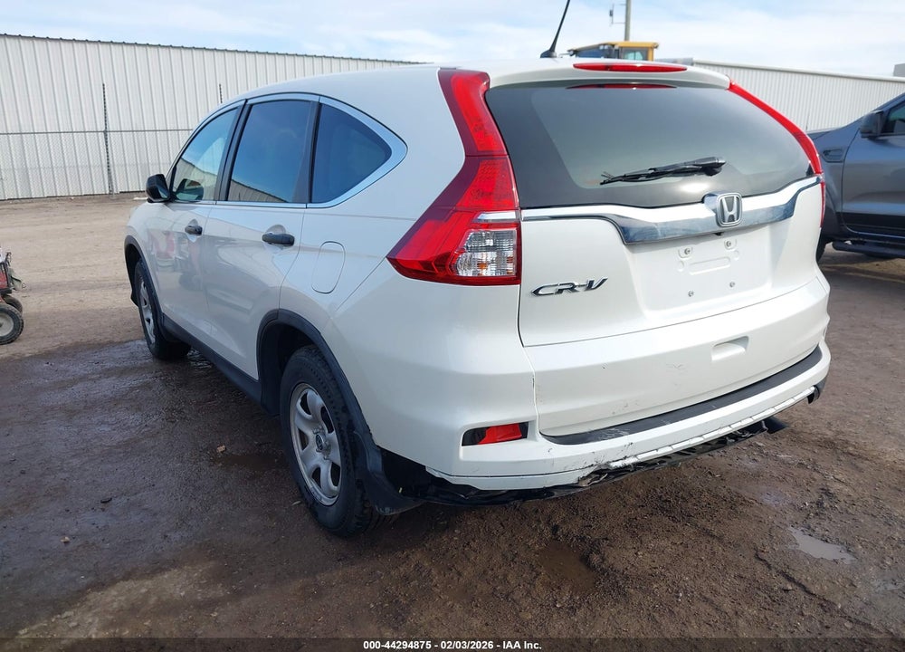 2015 HONDA CR-V LX VIN: 5J6RM3H39FL013648