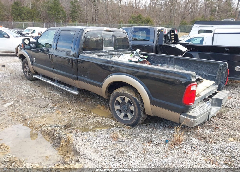 2012 FORD F-350 LARIAT VIN: 1FT8W3AT2CEB29893