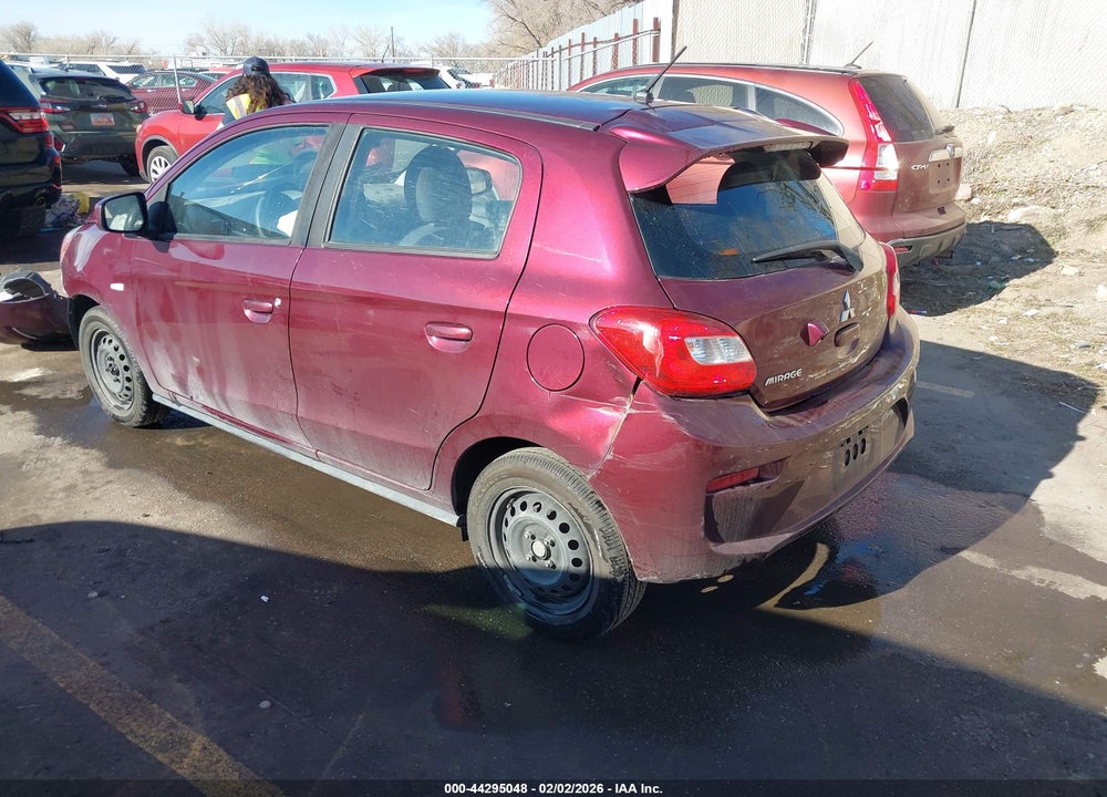 2020 MITSUBISHI MIRAGE ES/SE VIN: ML32A3HJ8LH011020