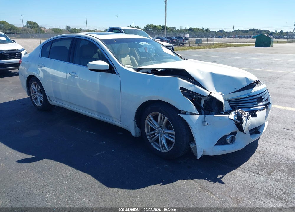 2011 INFINITI G37 JOURNEY VIN: JN1CV6AP7BM510888