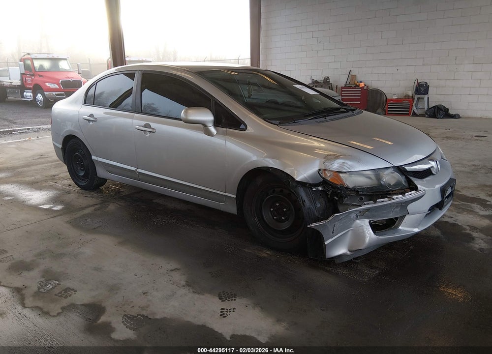 2009 HONDA CIVIC LX VIN: 19XFA16509E044598