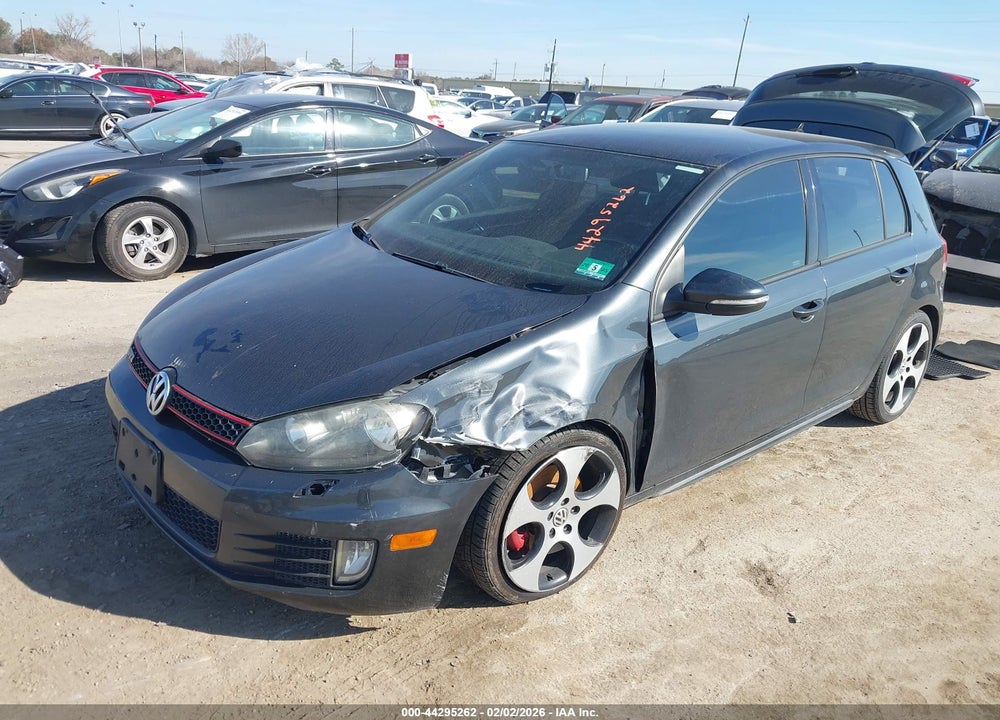 2013 VOLKSWAGEN GTI 4-DOOR VIN: WVWGV7AJ3DW001520