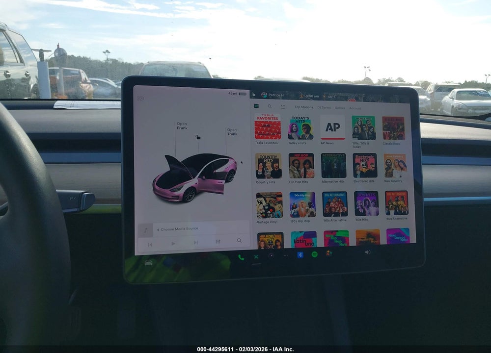 2021 TESLA MODEL 3 STANDARD RANGE PLUS REAR-WHEEL DRIVE VIN: 5YJ3E1EA3MF009630
