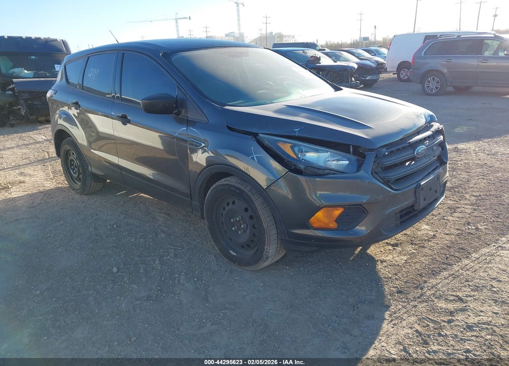 2018 FORD ESCAPE S VIN: 1FMCU0F77JUB60338