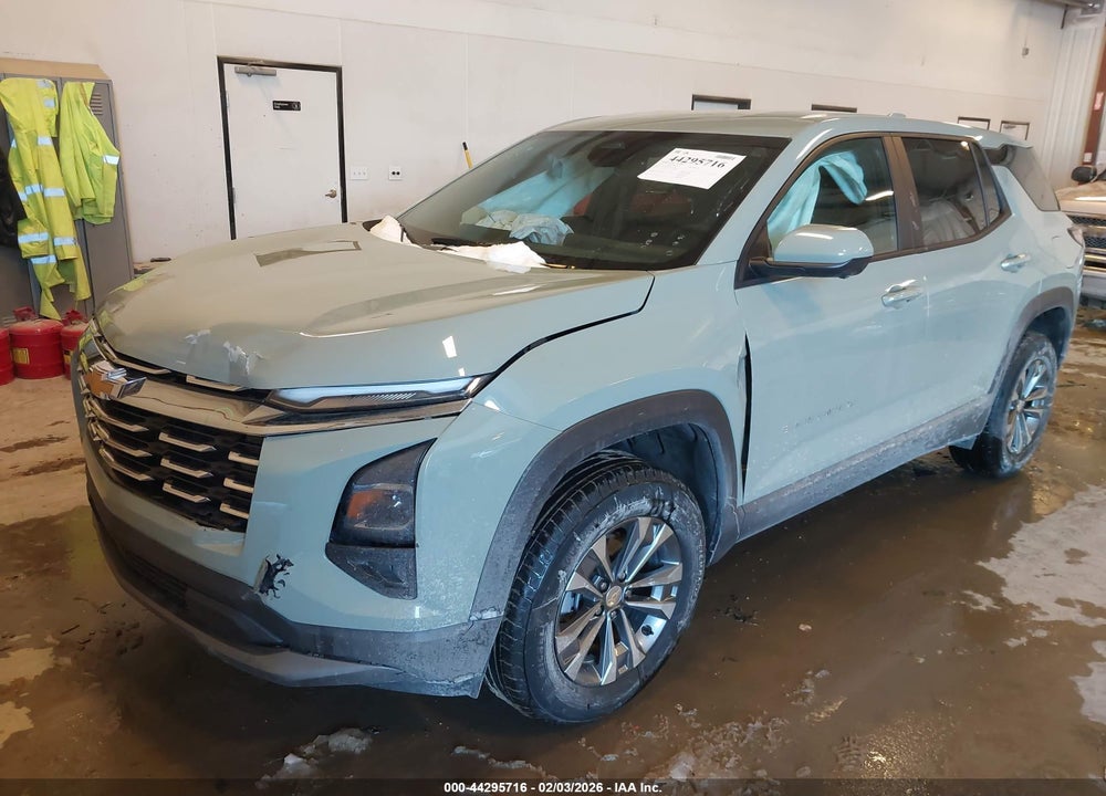 2025 CHEVROLET EQUINOX LT AWD VIN: 3GNAXPEG2SL317600