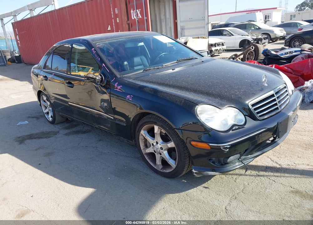 2007 MERCEDES-BENZ C 230 SPORT VIN: WDBRF52HX7F892656