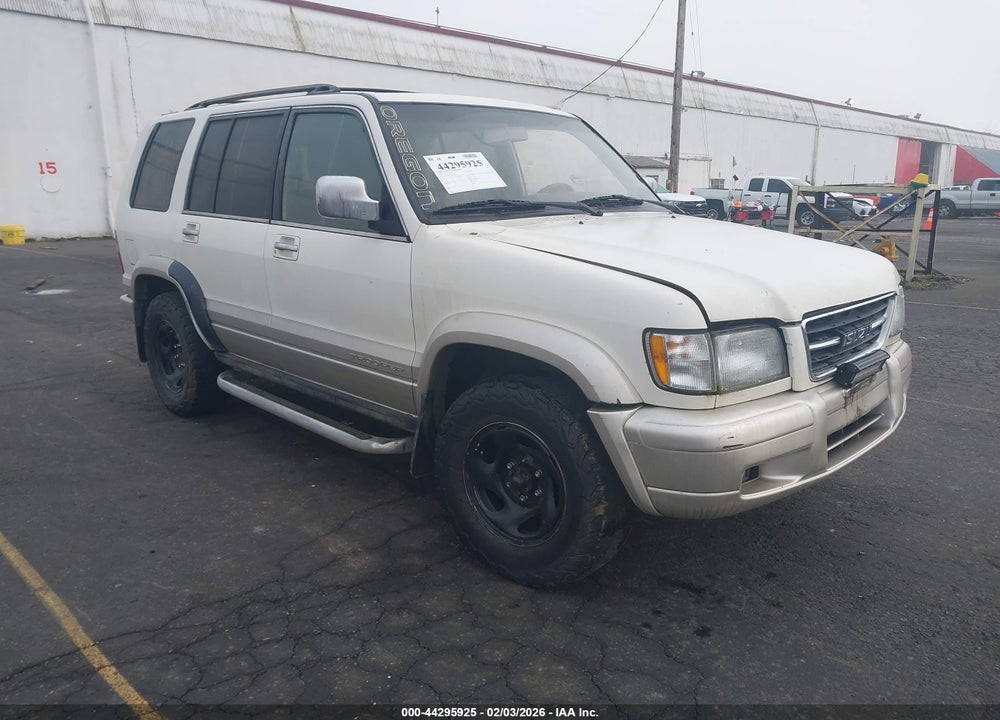 1999 ISUZU TROOPER S VIN: JACDJ58X1X7912553
