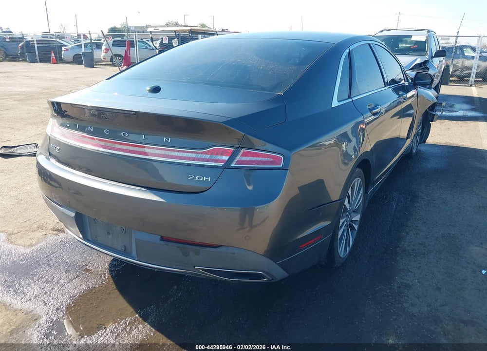 2017 LINCOLN MKZ HYBRID RESERVE VIN: 3LN6L5MU8HR605449