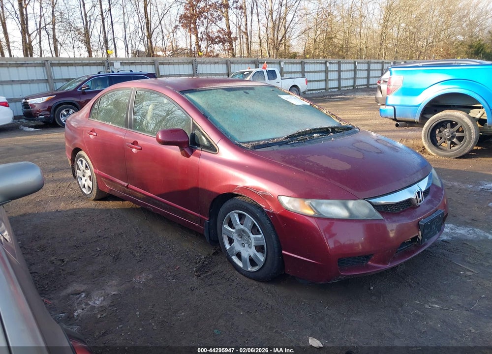 2009 HONDA CIVIC LX VIN: 2HGFA16559H502285