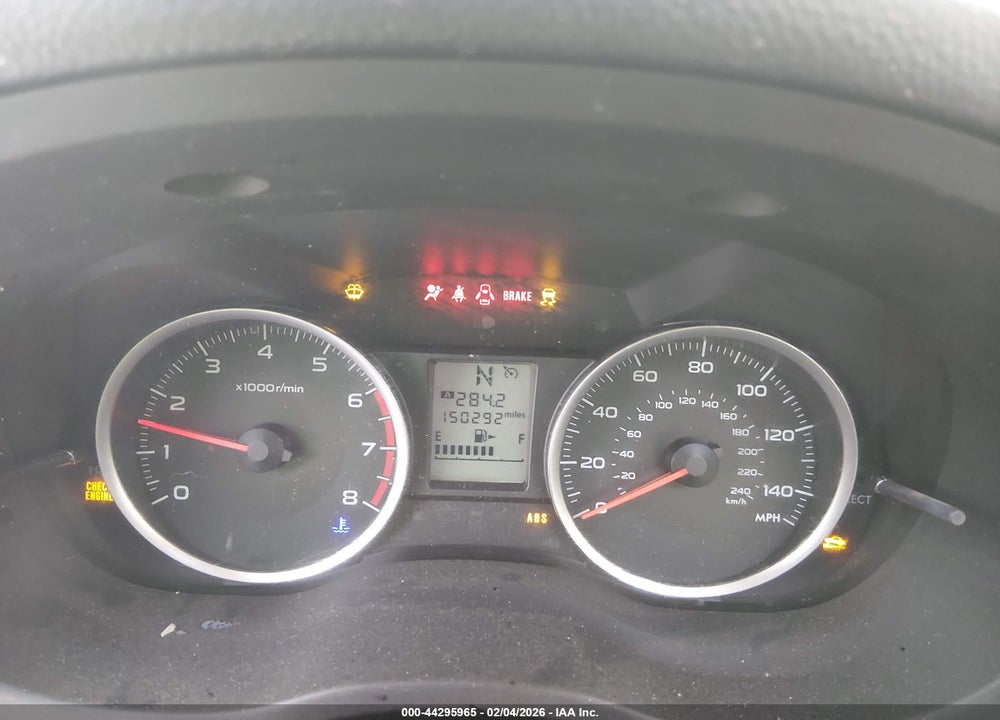 2015 SUBARU FORESTER 2.5I PREMIUM VIN: JF2SJADC1FH562100