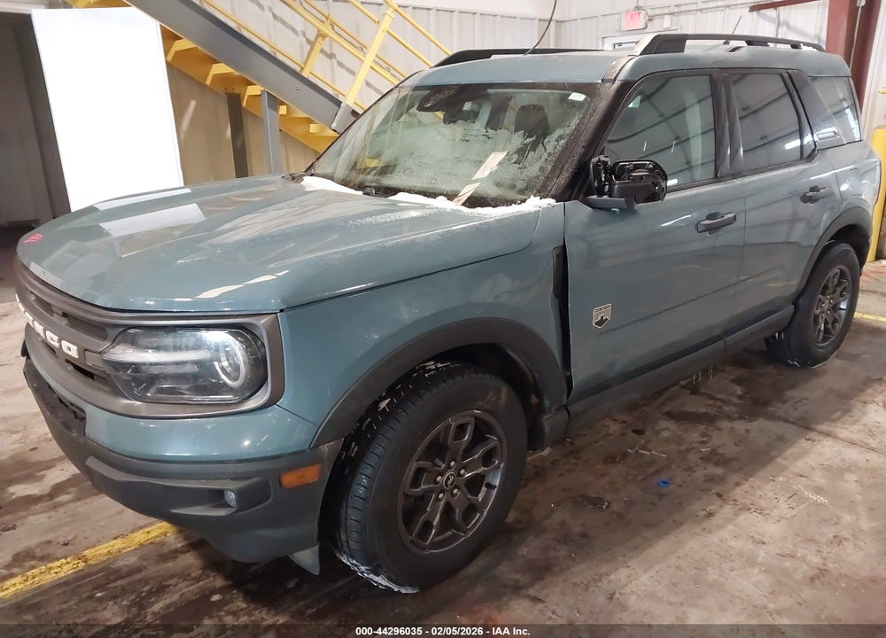 2021 FORD BRONCO SPORT BIG BEND VIN: 3FMCR9B64MRA64939