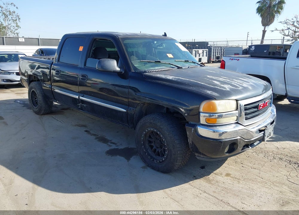 2006 GMC SIERRA 1500 SLE2 VIN: 2GTEC13T261210766
