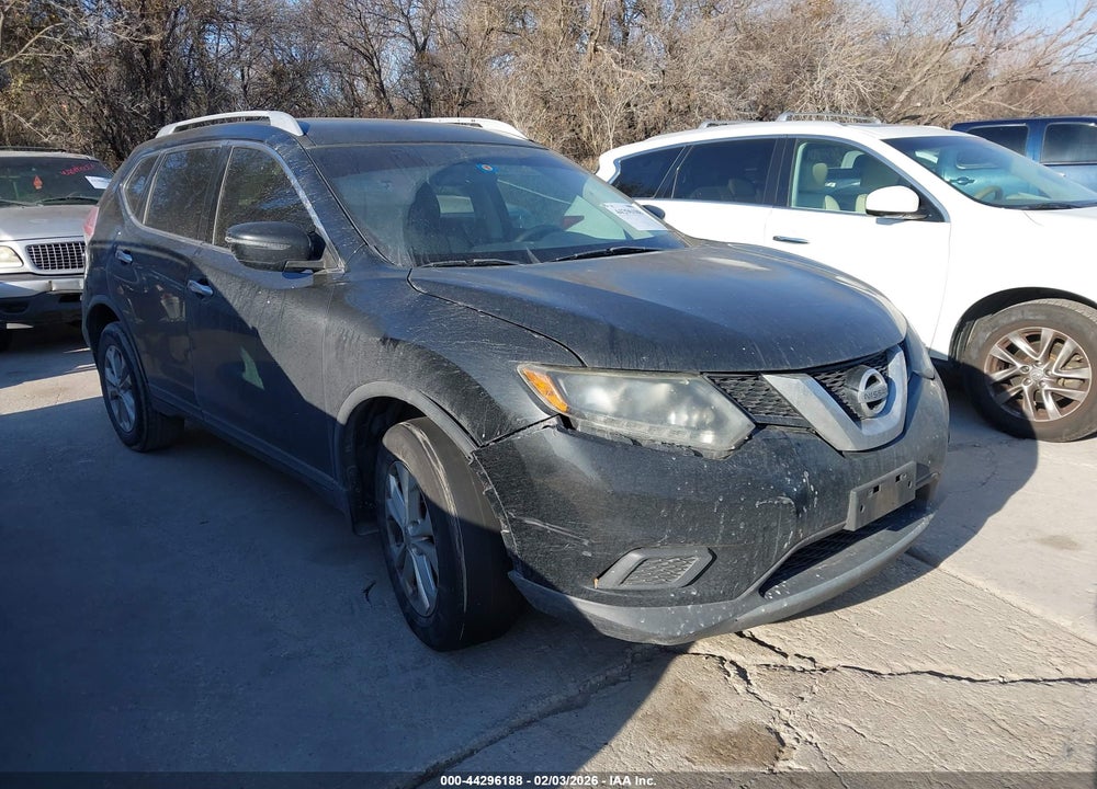 2016 NISSAN ROGUE SV VIN: KNMAT2MT6GP726295