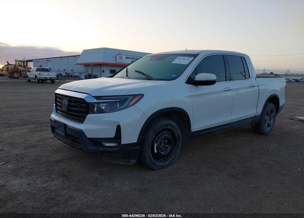 2022 HONDA RIDGELINE RTL-E VIN: 5FPYK3F74NB023851
